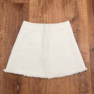 Elegant Cream Women's Skirt Zara